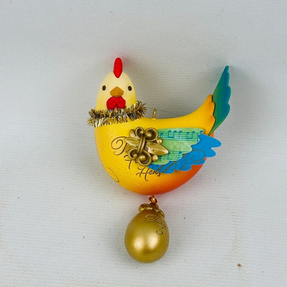 Hallmark Twelve Days of‎ Christmas Three French Hens Keepsake Ornament 2013